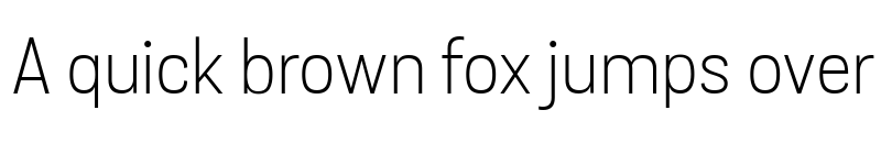 Preview of Grota Sans Light font