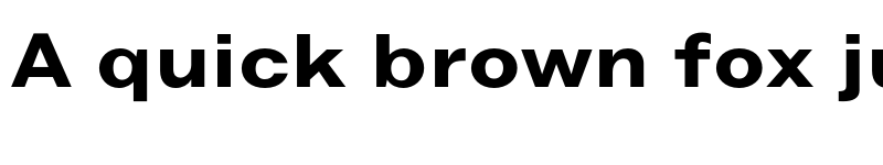 Preview of Grotesque Disp MT Std Bold Ext font