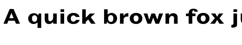 Preview of Grotesque MT Std Bold Extended font