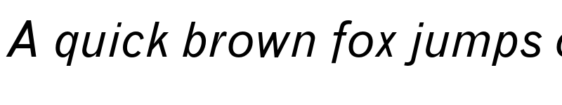 Preview of Grotesque MT Std Italic font