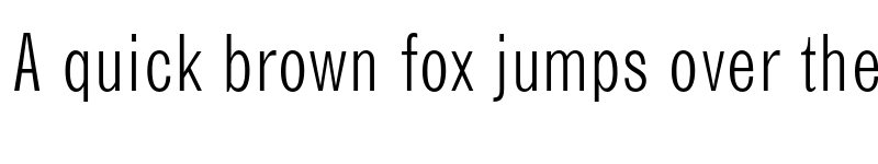 Preview of Grotesque MT Std Light Condensed font