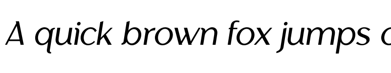 Preview of Grotley Italic font