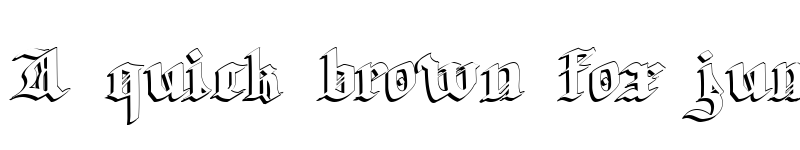 Preview of Groundage Shadow font