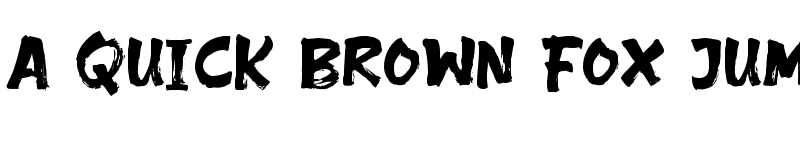 Preview of Grouns Regular font