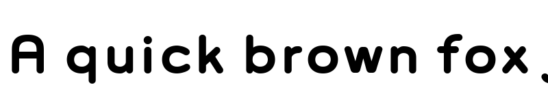 Preview of Grover Bold font