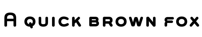 Preview of Grover Caps Bold font