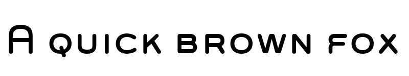 Preview of Grover Caps Regular font