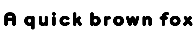 Preview of Grover Heavy Regular font