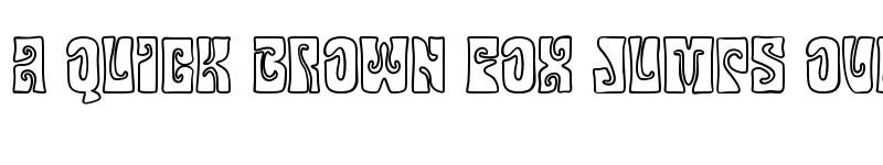 Preview of Gruvilicious Outline font