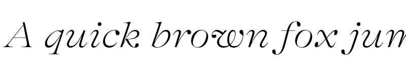 Preview of GT Alpina Fine Trial Extended Thin Italic font