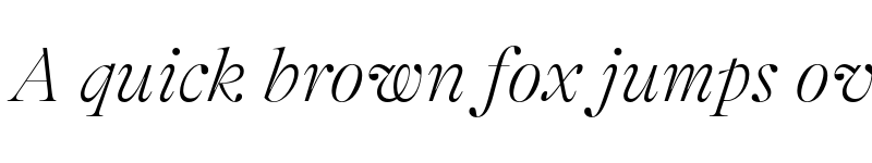 Preview of GT Alpina Fine Trial Thin Italic font