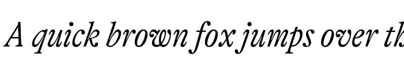 Preview of GT Alpina Trial Condensed Light Italic font