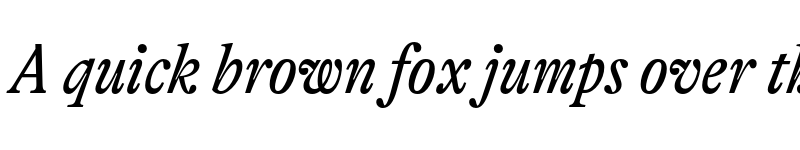 Preview of GT Alpina Trial Condensed Regular Italic font