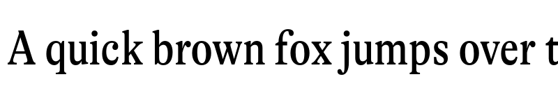 Preview of GT Alpina Trial Condensed Regular font