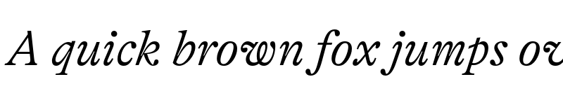 Preview of GT Alpina Trial Light Italic font