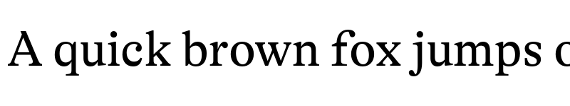 Preview of GT Alpina Trial Regular font