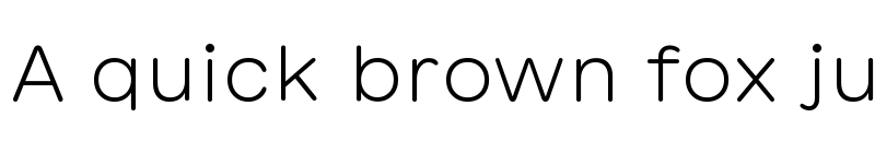 Preview of GT Maru Light font