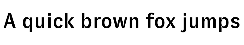 Preview of GT Zirkon Medium font