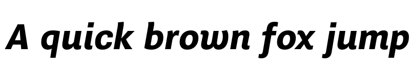 Preview of Guanabara Sans Bold Italic font