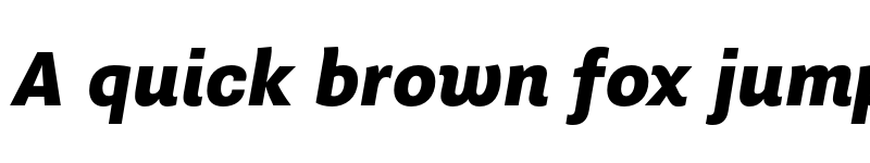 Preview of Guanabara Sans Extra Bold Italic font