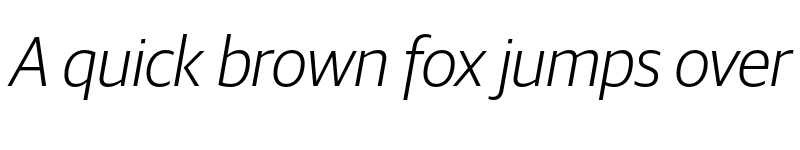 Preview of Guardian Sans Light Italic font