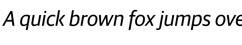 Preview of Guardian Sans Regular Italic font