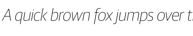 Preview of Guardian Sans Thin Italic font