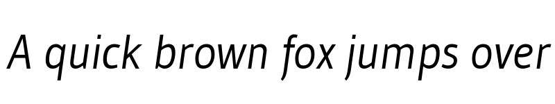 Preview of Gudea Italic font