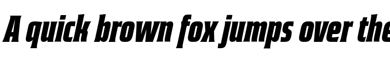 Preview of Guildhall Compressed Italic font