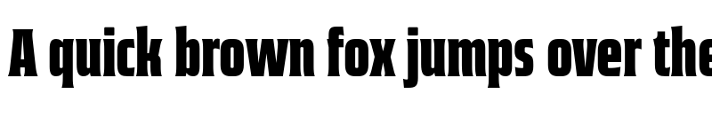 Preview of Guildhall Compressed font