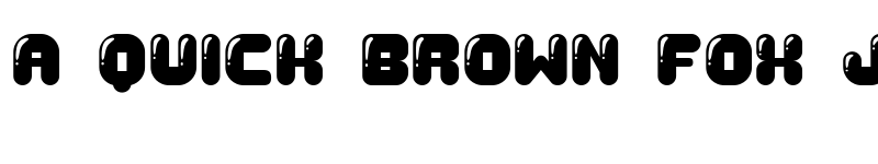 Preview of Gummy Regular font