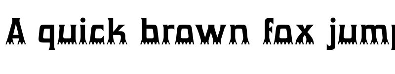 Preview of Gumtuckey Regular font