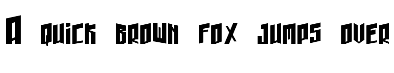 Preview of Gunhead Chick Regular font