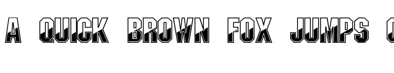 Preview of Gunmetal Regular font