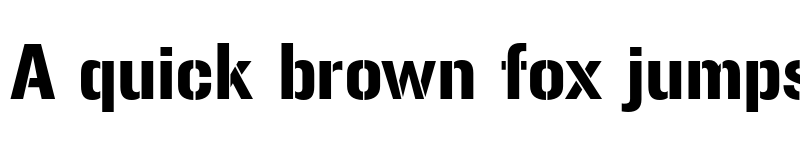 Preview of Gunplay Regular font