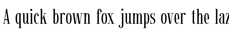 Preview of Gunstand Regular font