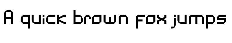 Preview of Guti Light font