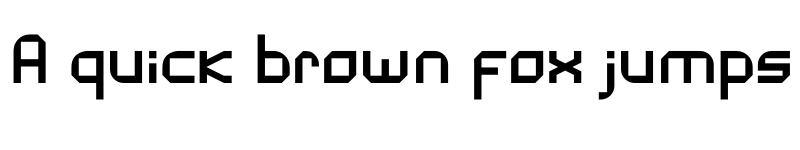 Preview of Guti Regular font