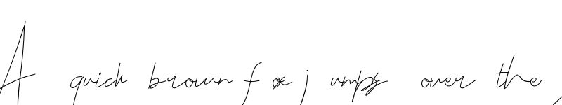 Preview of Guyonan Regular font