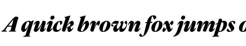 Preview of Guyot Headline Black Italic font