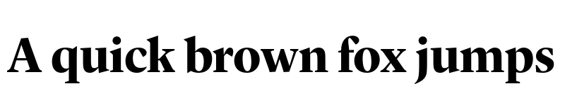 Preview of Guyot Headline Bold font