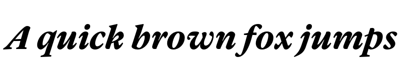 Preview of Guyot Press ExtraBold Italic 2 font