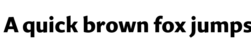 Preview of Guyot Sans ExtraBold font