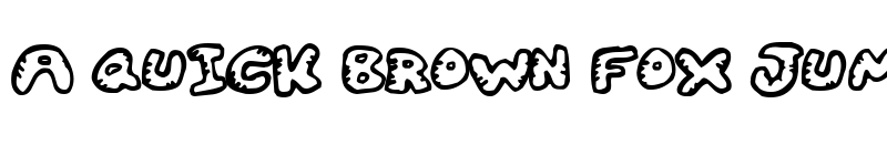 Preview of Gwibble Regular font