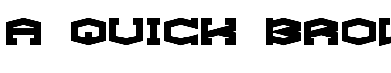 Preview of Gyrose BRK Normal font