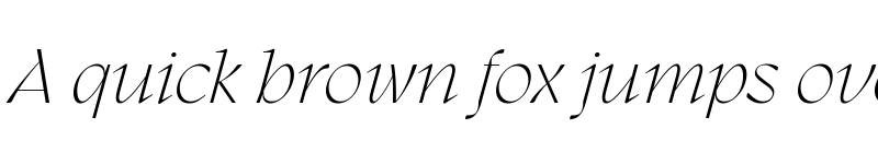 Preview of Gyst Variable Light Italic font