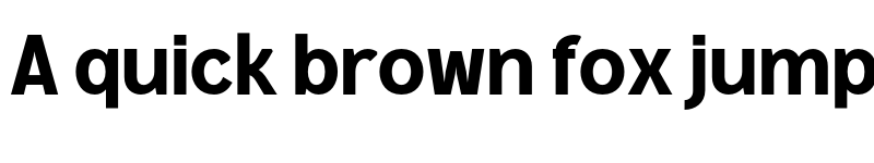 Preview of h Hadir Sans Regular font