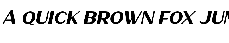 Preview of Haarlem Sans Italic font