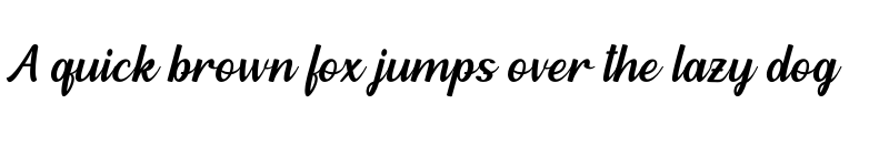 Preview of Habibie Regular font