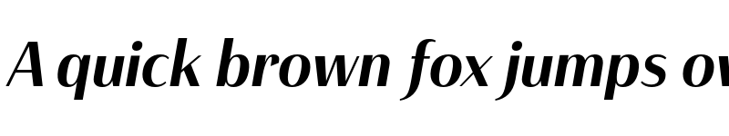 Preview of Haboro Contrast Cond Bold It font